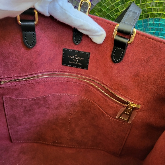 🔥NWT Louis Vuitton Bicolor monogram Empreinte leather OnTheGo MM Microchipped - Picture 15 of 16